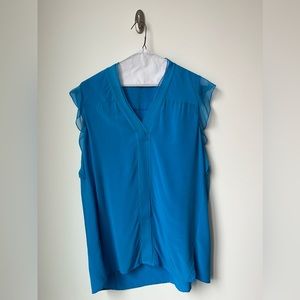 Elie Tahari Turquoise Top Size S
